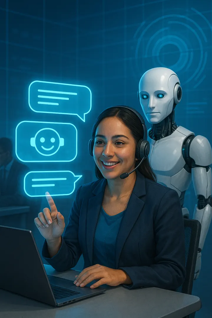 AI-powered chatbot for customer service in retail